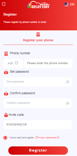 82 Lottery| Register 82 Lottery Game App